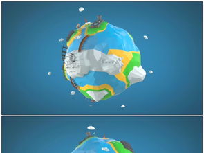 地球旋转gif动画源代码（地球自转动画图）
