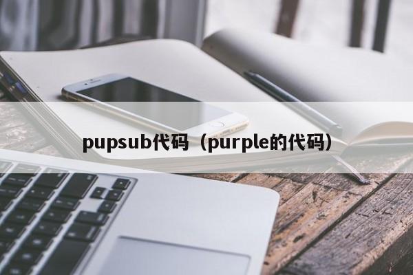pupsub代码（purple的代码）