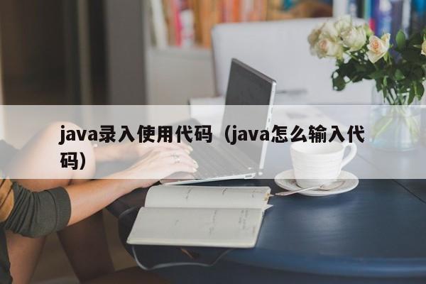 java录入使用代码（java怎么输入代码）