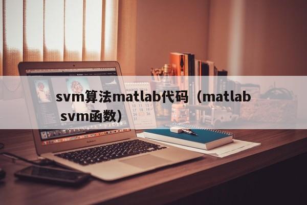 svm算法matlab代码（matlab svm函数）