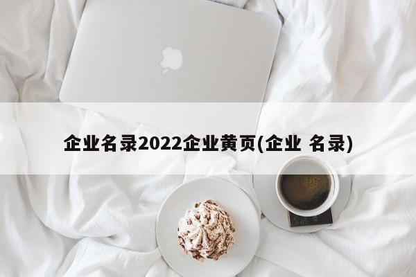 企业名录2022企业黄页(企业 名录)